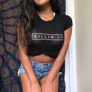 Brandy Melville crop top